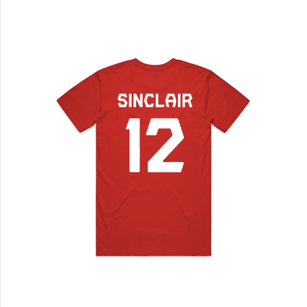Christine Sinclair Red Tee